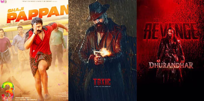 Malayalam comedy Aadu 3 clashing with Yash's Toxic and Ranveer Singh's Dhurandhar 2 at the Kerala box office on March 19, 2026